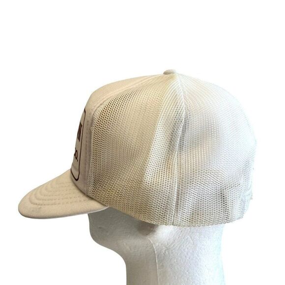 Vtg Wilson Inspection Co Oklahoma City OK Snapback Hat Cap USA OS Mesh - Picture 2 of 6